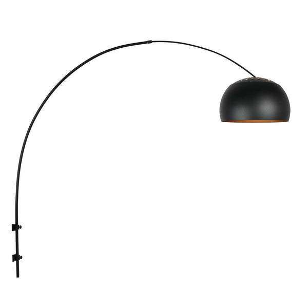 Wandleuchte Globe-Black schwarz
