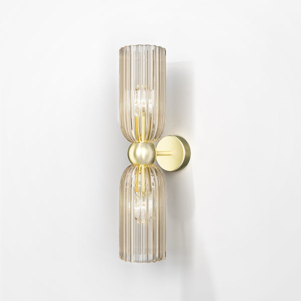 Antik Wandleuchte goldfarben