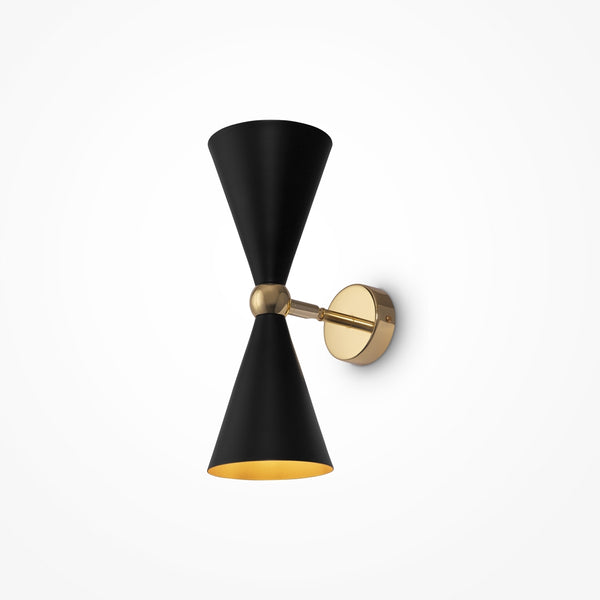 Vesper Wandleuchte goldfarben