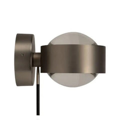 Applique murale Puk Wall Mini en verre, chromé, hauteur 6,5 cm