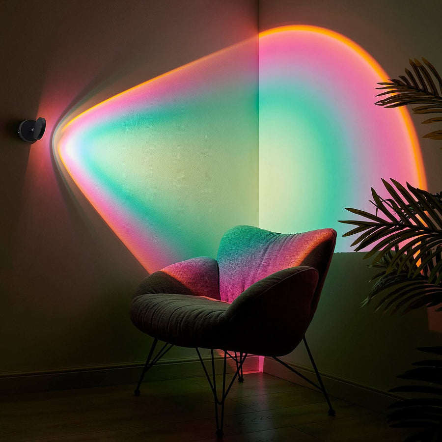 Applique murale LED Edonita en verre, noir, hauteur 10 cm