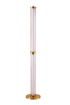 Rosa Stehlampe