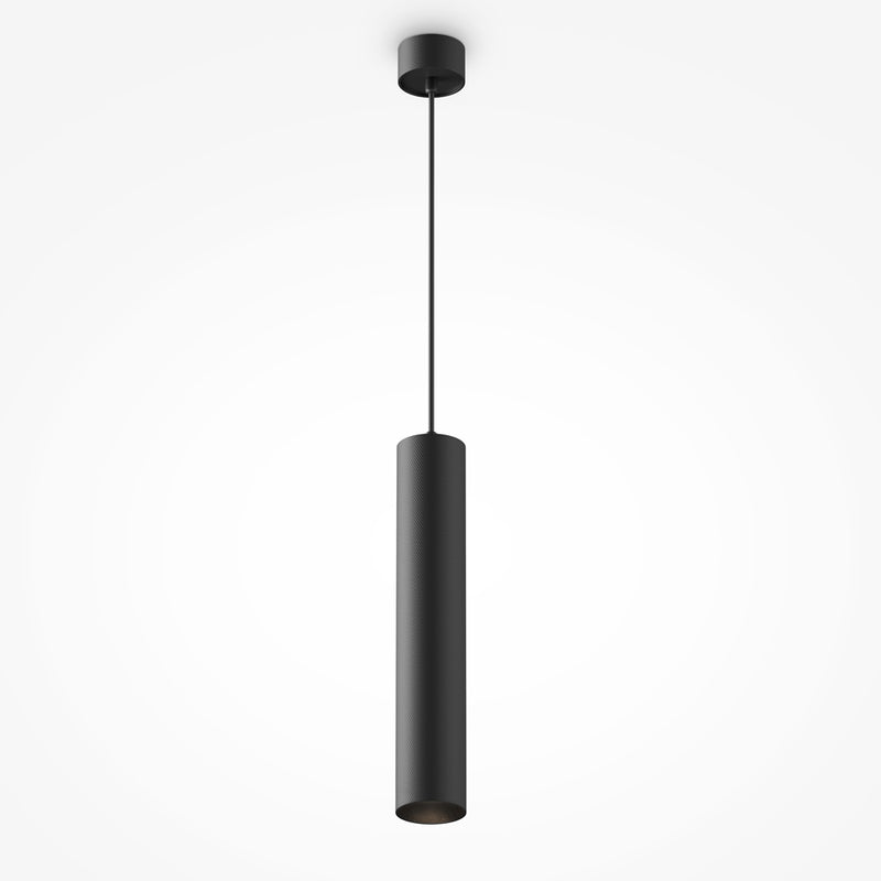 Handgefertigte schwarze Pendelleuchte
