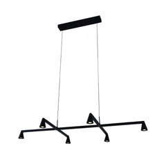 Suspension LED Africa noire, L 110 cm
