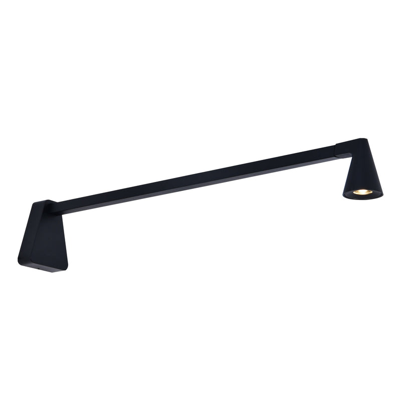 Applique murale LED Africa noire, L 80 cm