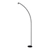 Lampadaire LED Africa noir, L 90 cm