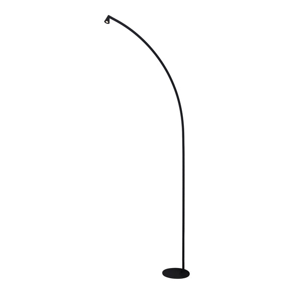 Lampadaire LED Africa noir, L 90 cm