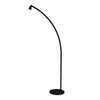 Lampadaire LED Africa noir, L 71 cm