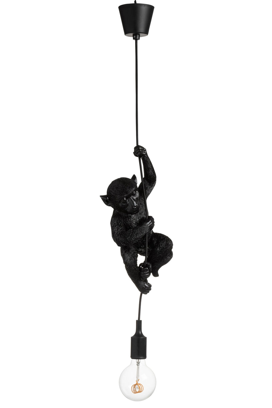 Suspension singe en résine noire