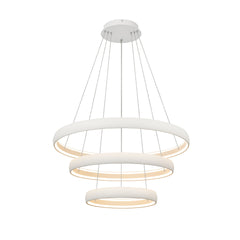 Suspension LED Flats grand modèle blanche