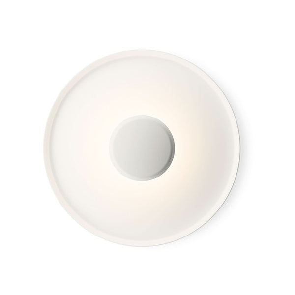 Applique murale LED Top en aluminium, blanc, Ø 40 cm