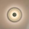 Applique murale LED Top en aluminium, vert, Ø 40 cm