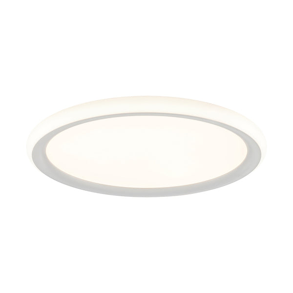 Plafonnier LED Doble blanc, Ø 40 cm