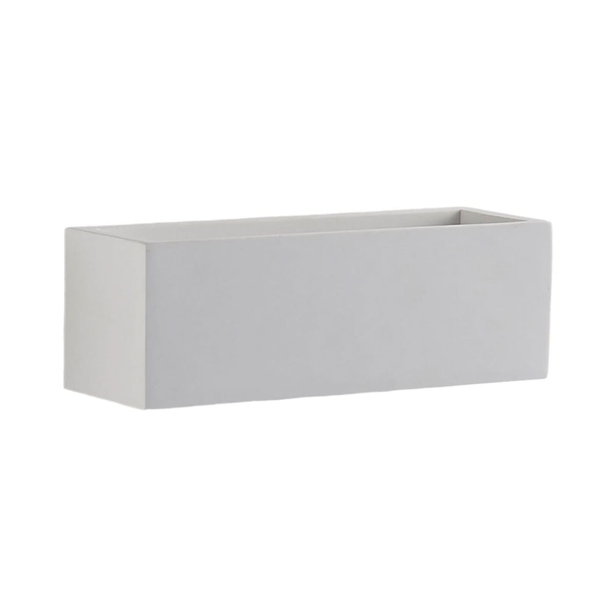 Applique murale en plâtre, blanc, hauteur 7,5 cm