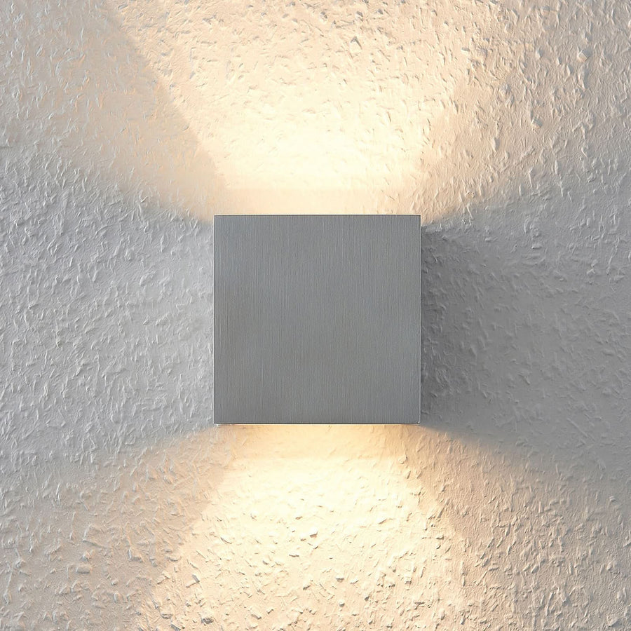 Applique murale Zuzana en aluminium, hauteur 9,7 cm, 8 W, largeur 9,7 cm
