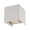 Applique murale Zuzana en aluminium, blanc, hauteur 9,7 cm, 8 W, largeur 9,7 cm