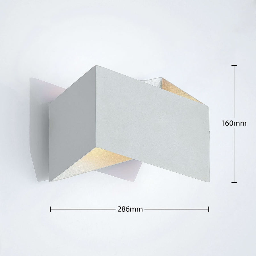 Schéma de dimensions indiquant 286 mm de largeur et 160 mm de hauteur