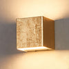 Applique murale LED Quentin en métal, doré, hauteur 9 cm, 3000 K, 5 W