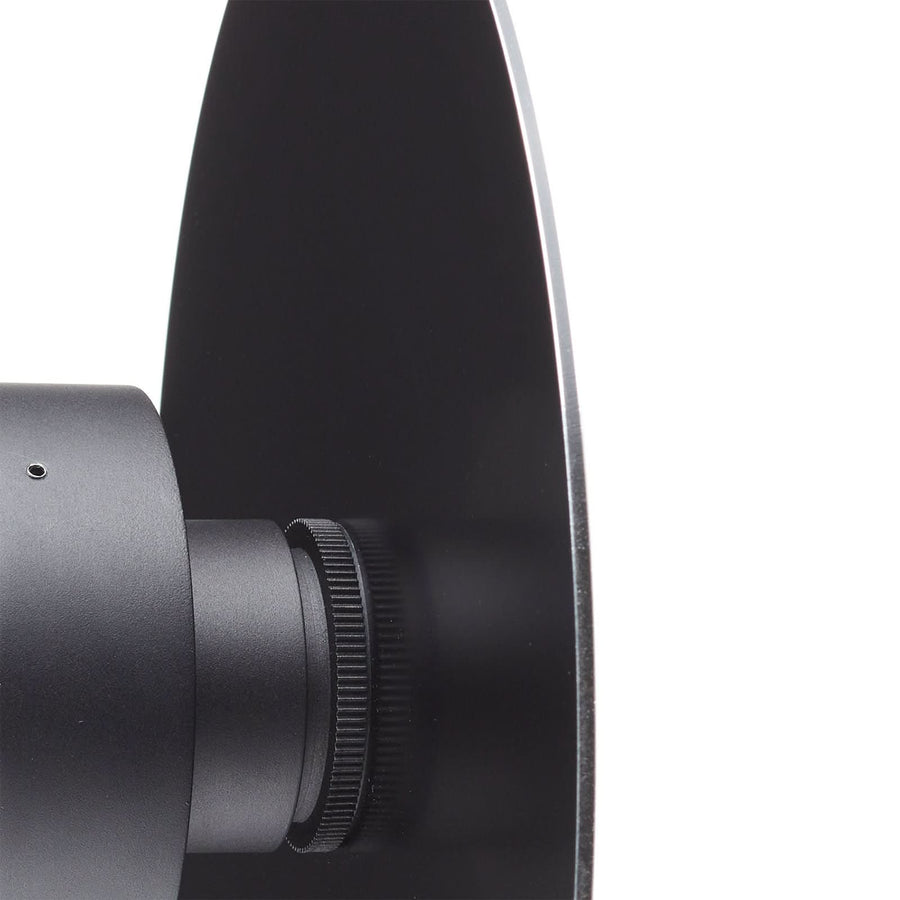 Applique murale Mirro 2.0 45 en aluminium, doré et noir, Ø 45 cm