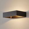Applique murale LED Bento 1.3 en aluminium, noir, hauteur 4,6 cm