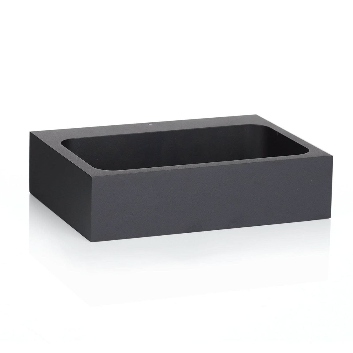 Applique murale LED Bento 1.3 en aluminium, noir, hauteur 4,6 cm