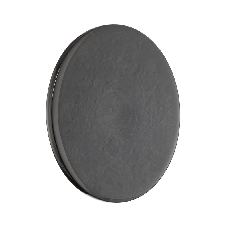 Applique murale LED Miles 3.0 en marbre, noir marbré, Ø 26 cm