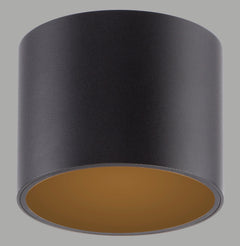 Plafonnier LED | Pure Point Noir L 11 cm