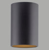 Plafonnier Pure Point noir, H 9 cm