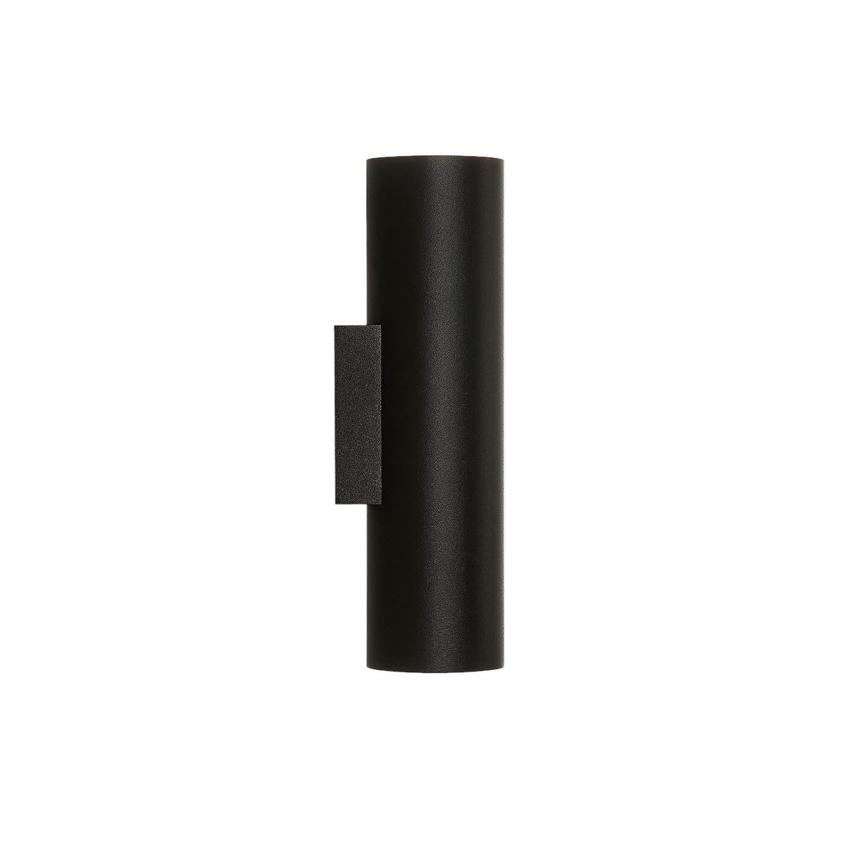 Applique murale Brinja en aluminium, noir, 2 lumières, hauteur 22,5 cm