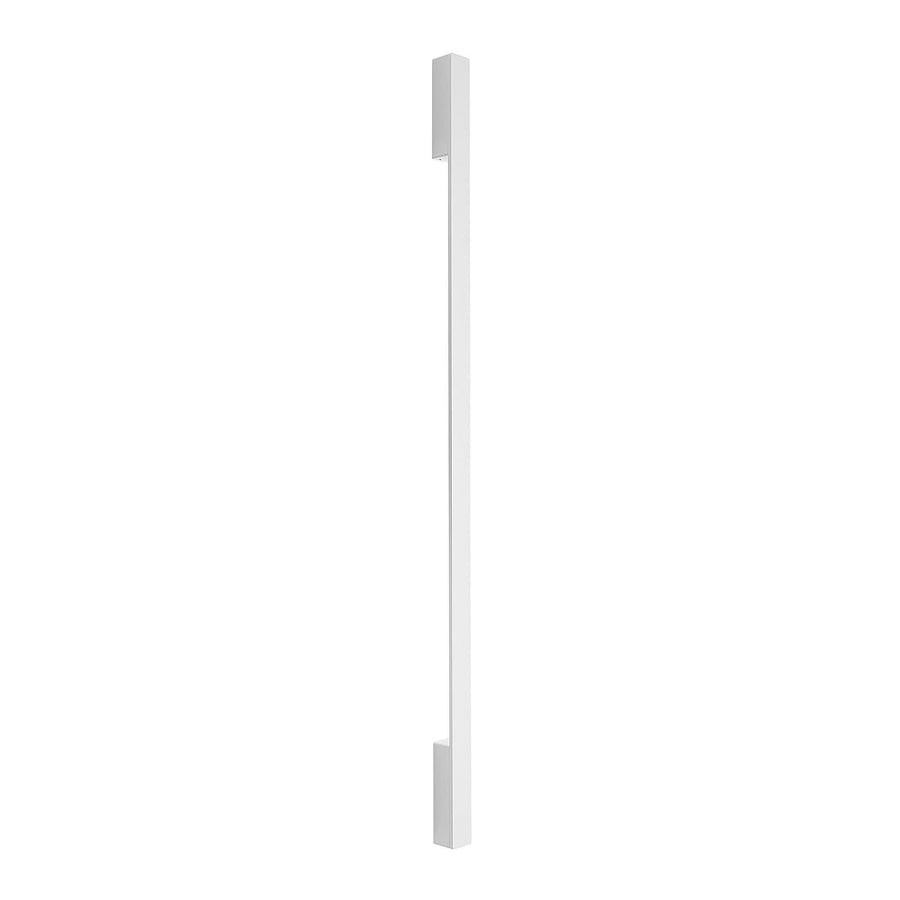Applique murale LED Ivano en aluminium, blanc, 2 lumières, hauteur 130 cm