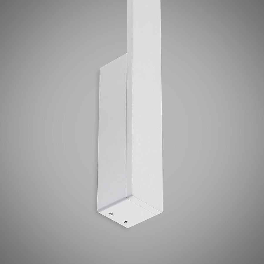 Applique murale LED Ivano 170 en aluminium, blanc, hauteur 170 cm