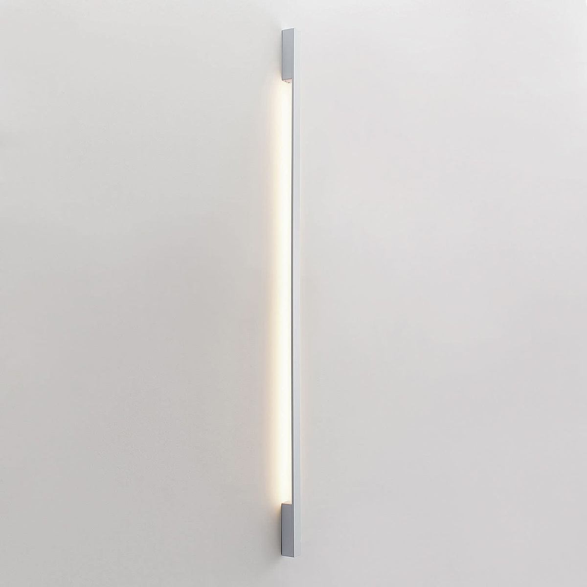 Applique murale LED Ivano 170 en aluminium, blanc, hauteur 170 cm