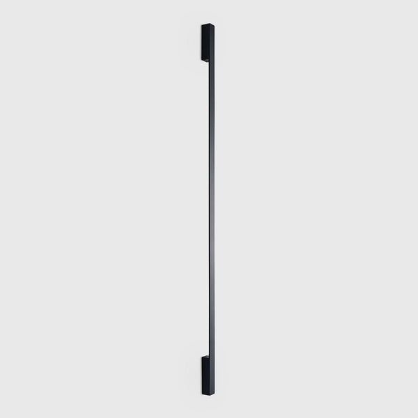 Applique murale LED Ivano 170 en aluminium, noir, hauteur 170 cm