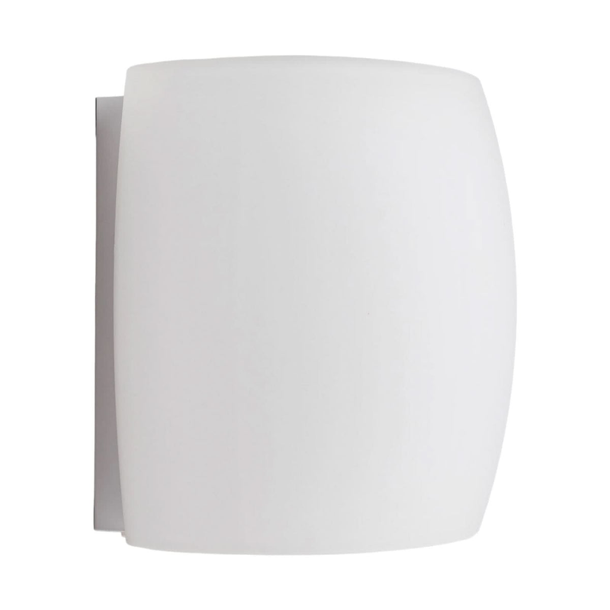 Applique murale Lusine en verre, blanc, hauteur 16 cm
