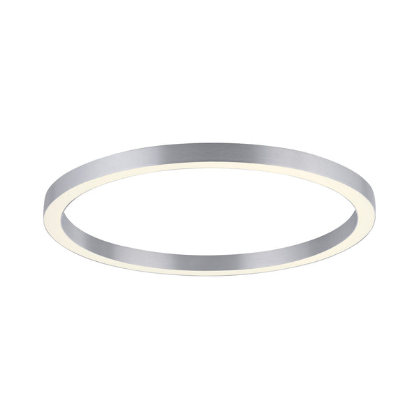 Plafonnier Pure-Lines aluminium, L 70 cm