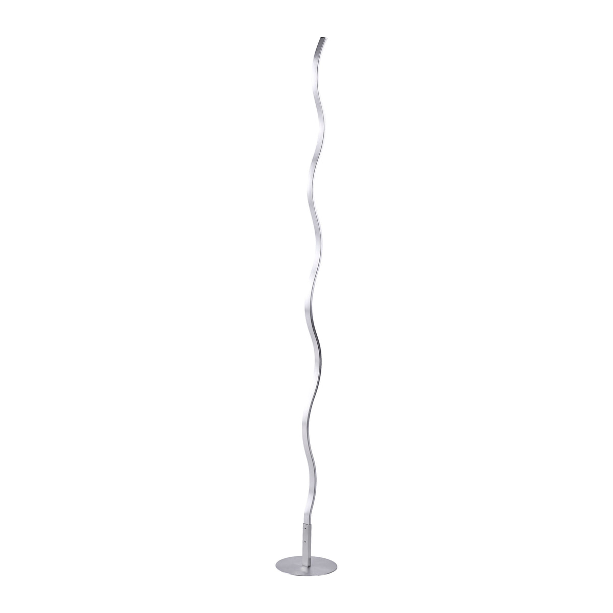 Lampadaire Wave acier