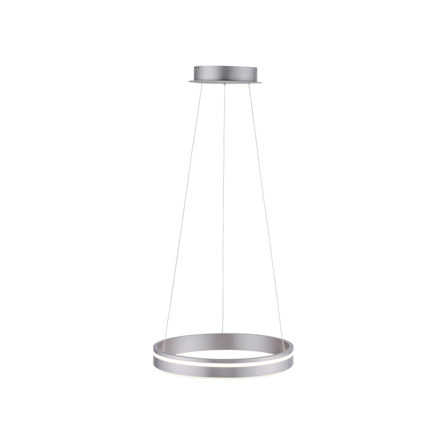 Suspension Q-Vito acier, L 40 cm