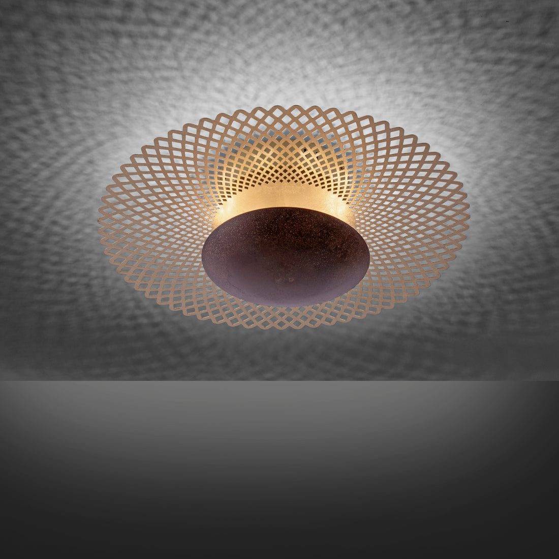 Plafonnier LED | Nevis Rouille