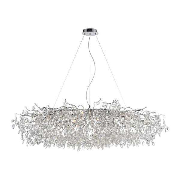 Suspension luminaire | Ricicle Chromée