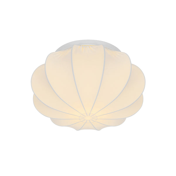 Plafonnier Aeron 40 blanc, tissu