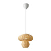 Suspension Allie 30 bois naturel, rotin