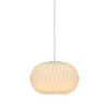 Suspension Aviana opale, verre