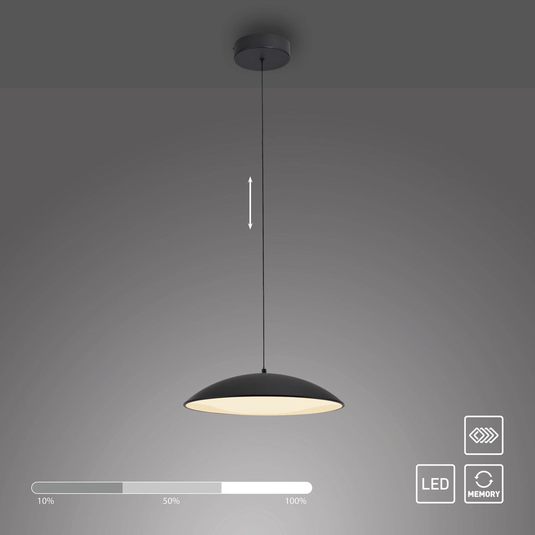 Suspension luminaire | Lente Noire