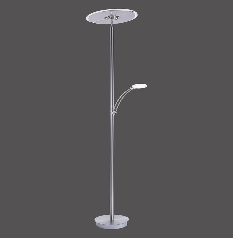Lampadaire Artur acier, H 200,3 cm