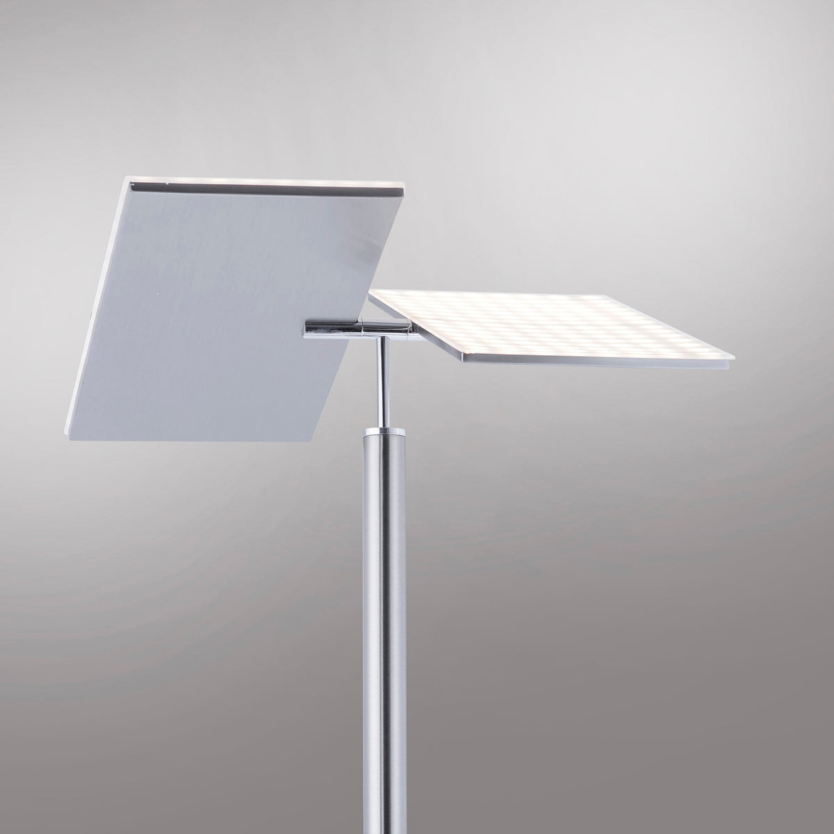 Lampadaire Artur acier, L 43 cm