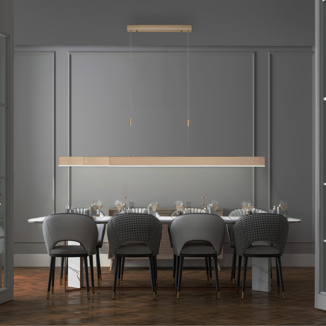 Suspension luminaire | Pure-Moto Laiton mat