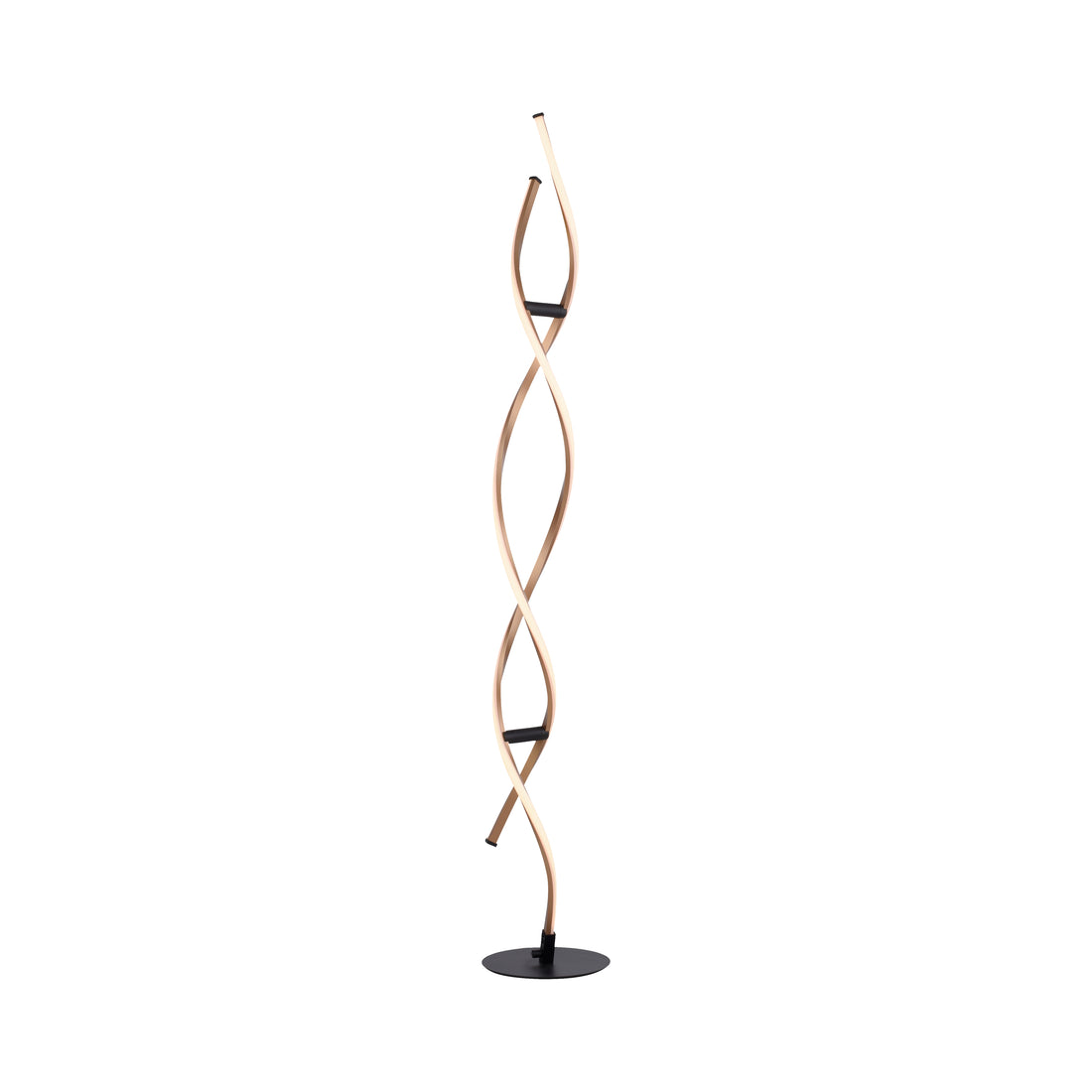Lampadaire Polina doré