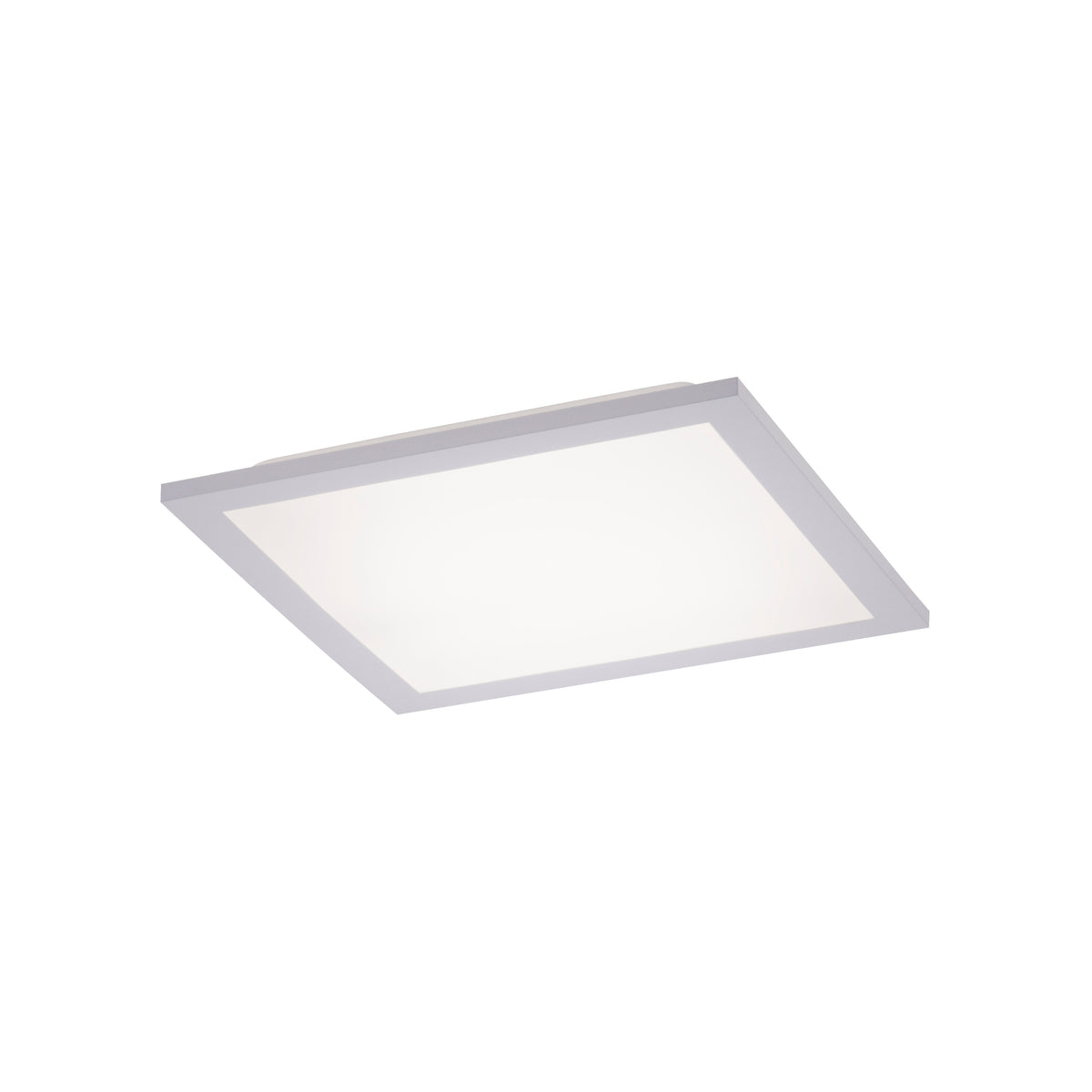 Plafonnier Flat blanc, H 29,5 cm