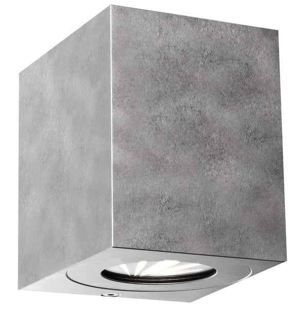 Applique extérieure LED Canto Kubi 2, verre, IP44