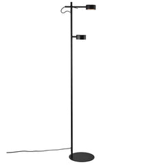 Lampadaire LED Clyde noir